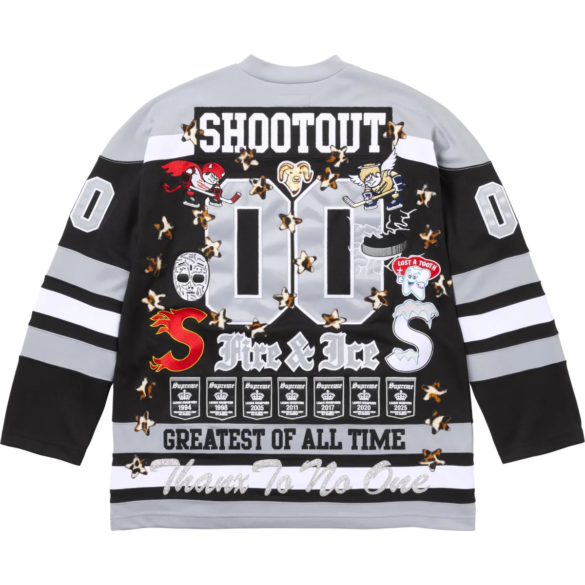 Supreme Fire & Ice Hockey T-shirt