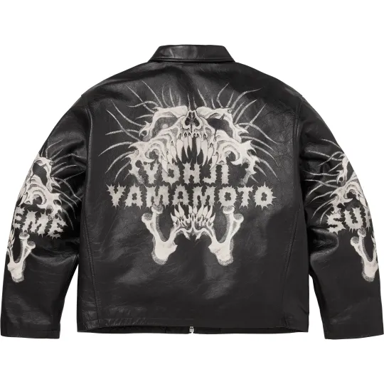 Supreme x Yohji Yamamoto leather jacket