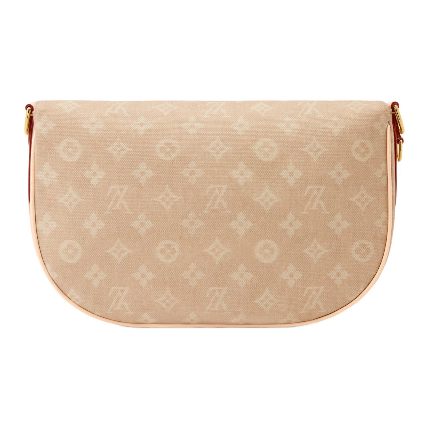 Женская сумка Louis Vuitton x Grace Coddington (бежевая) — фото 3