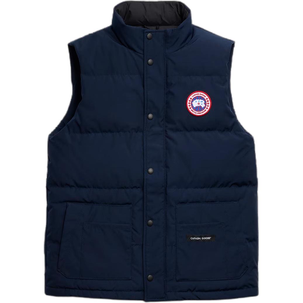 Canada Goose Canada Goose Freestyle Series Red Label Duck Down Business Commuting Multifunctional Outdoor Waterproof Zipper Classic Upgraded Solid Color Pocket Stacking Durable and Lightweight Down Vest Same Style for Men and Women
