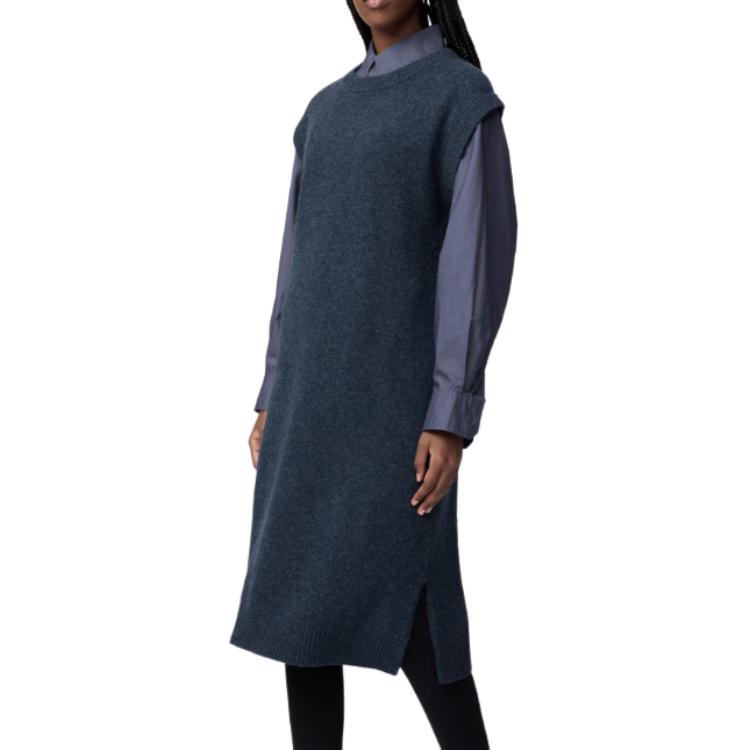Женское платье UNIQLO (серое)