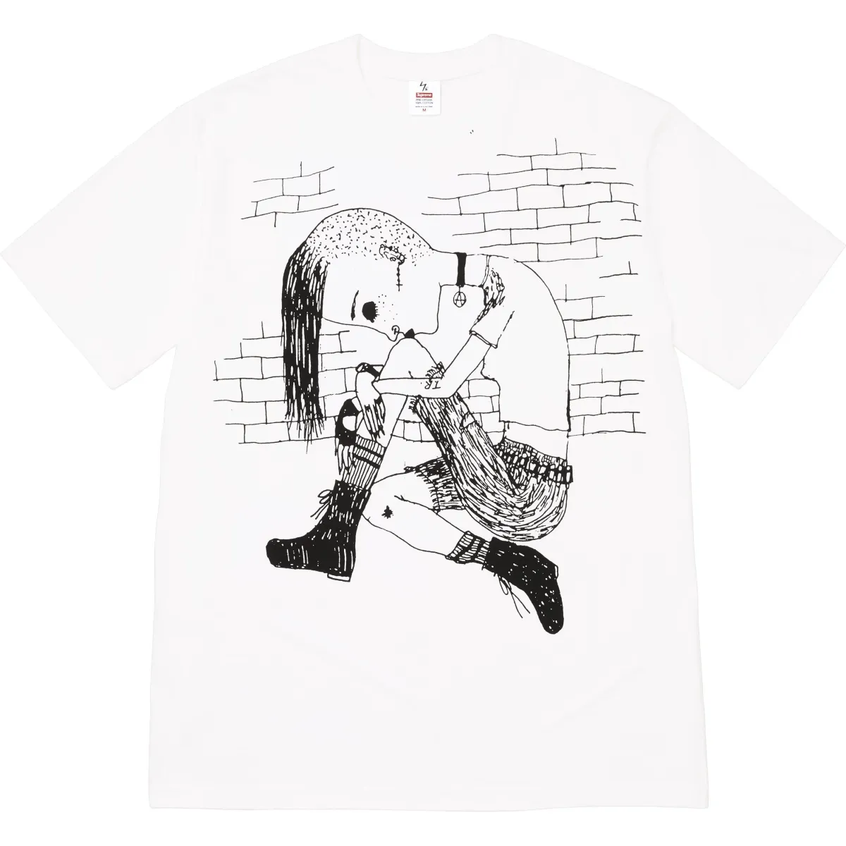 Supreme x Y's By Yohji Yamamoto/, FW25 WEEK3 Thinker Tee T Shirt Unisex