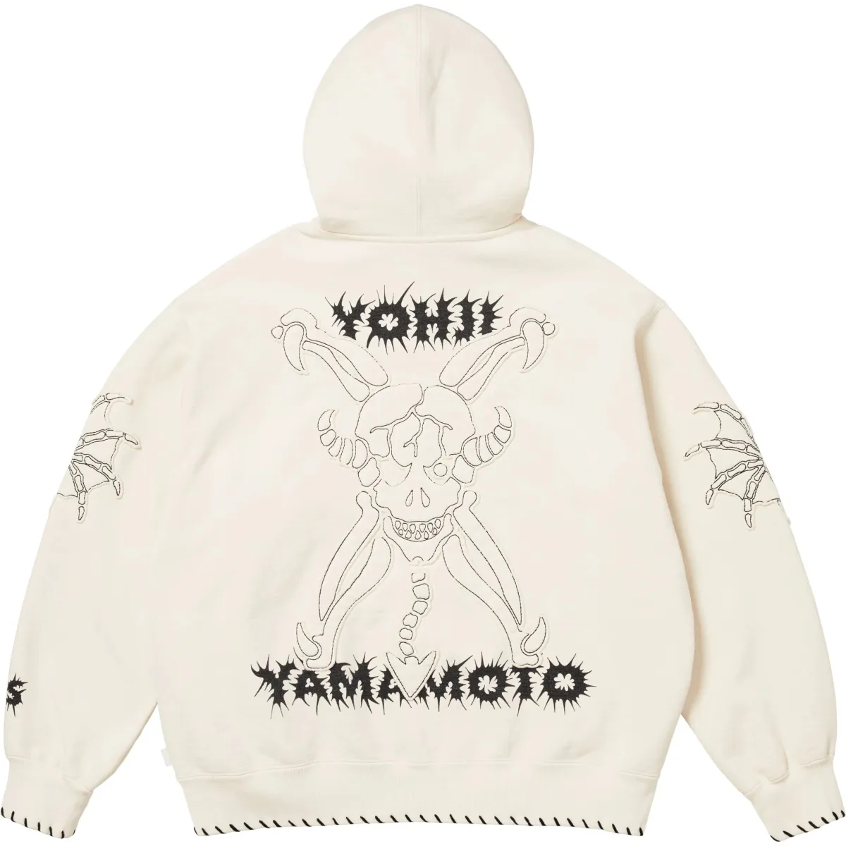 Supreme x Y's zip-up hoodie