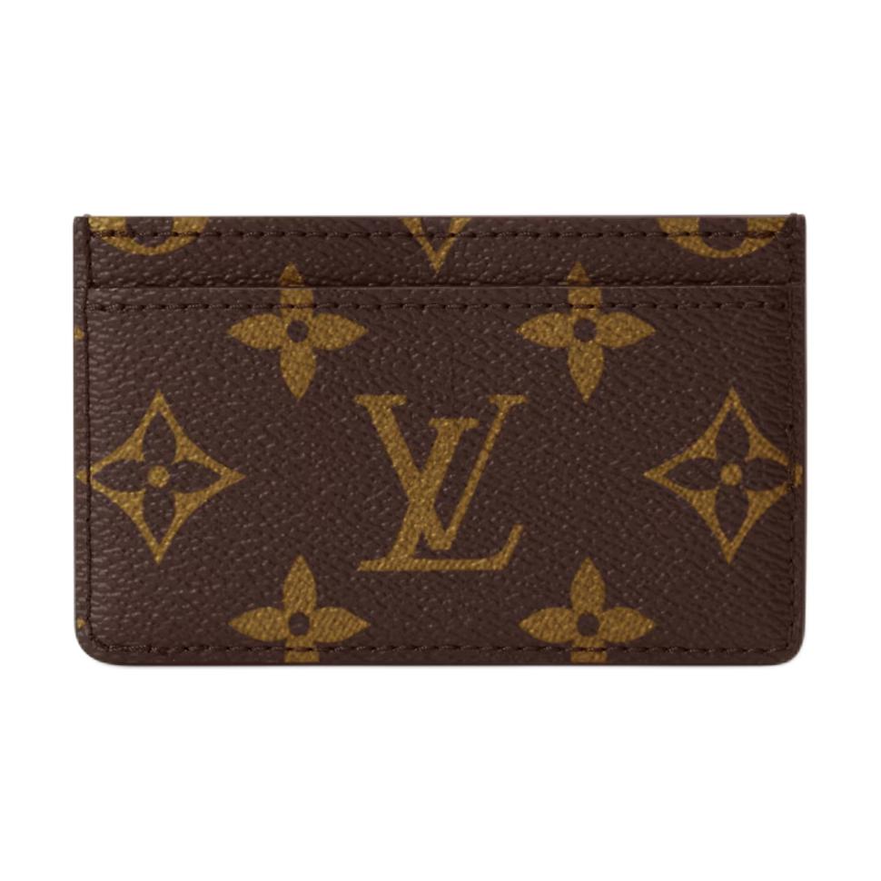 Женская визитница Louis Vuitton x Grace Coddington (коричневая) — фото 3