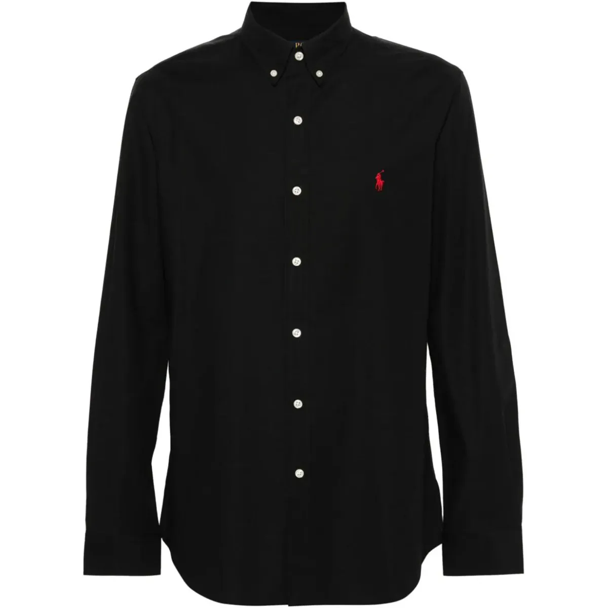 Polo Ralph Lauren Logo Embroidered Long Sleeved Shirt