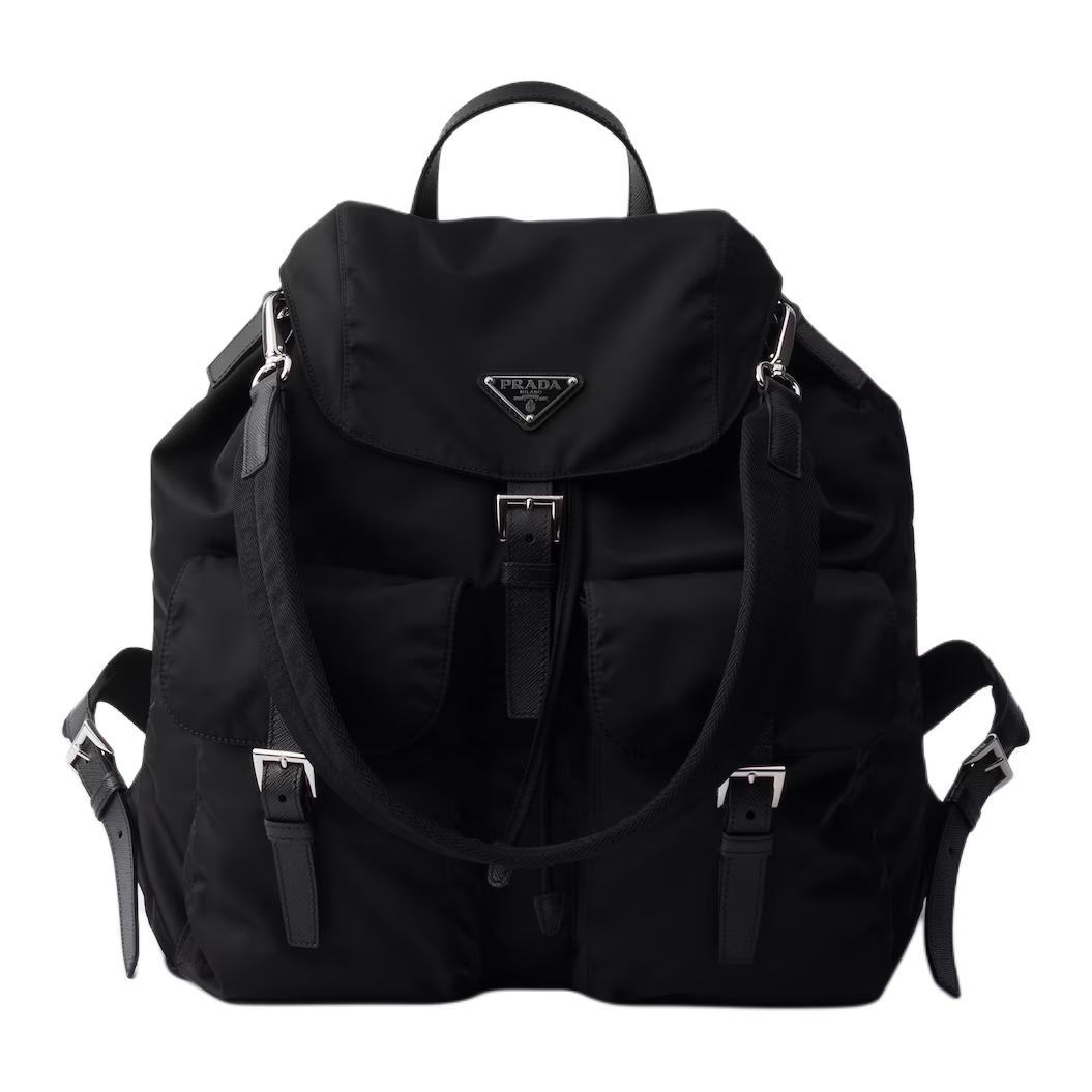 Мужской рюкзак Prada Re-Nylon (черный)