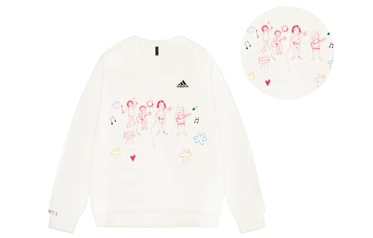 Adidas LABEL Sweatshirt Unisex White