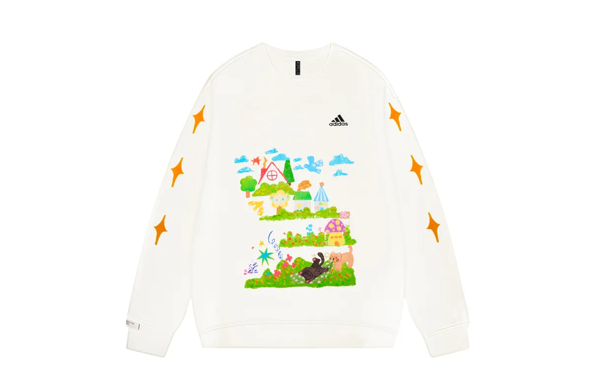 Adidas LABEL Sweatshirt Unisex White