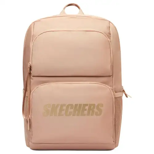 Skechers Fabric Backpack Regular Unisex Peach Beige