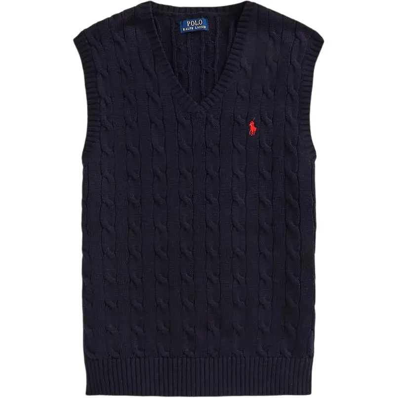 Polo Ralph Lauren Logo Embroidered Knitted Vest