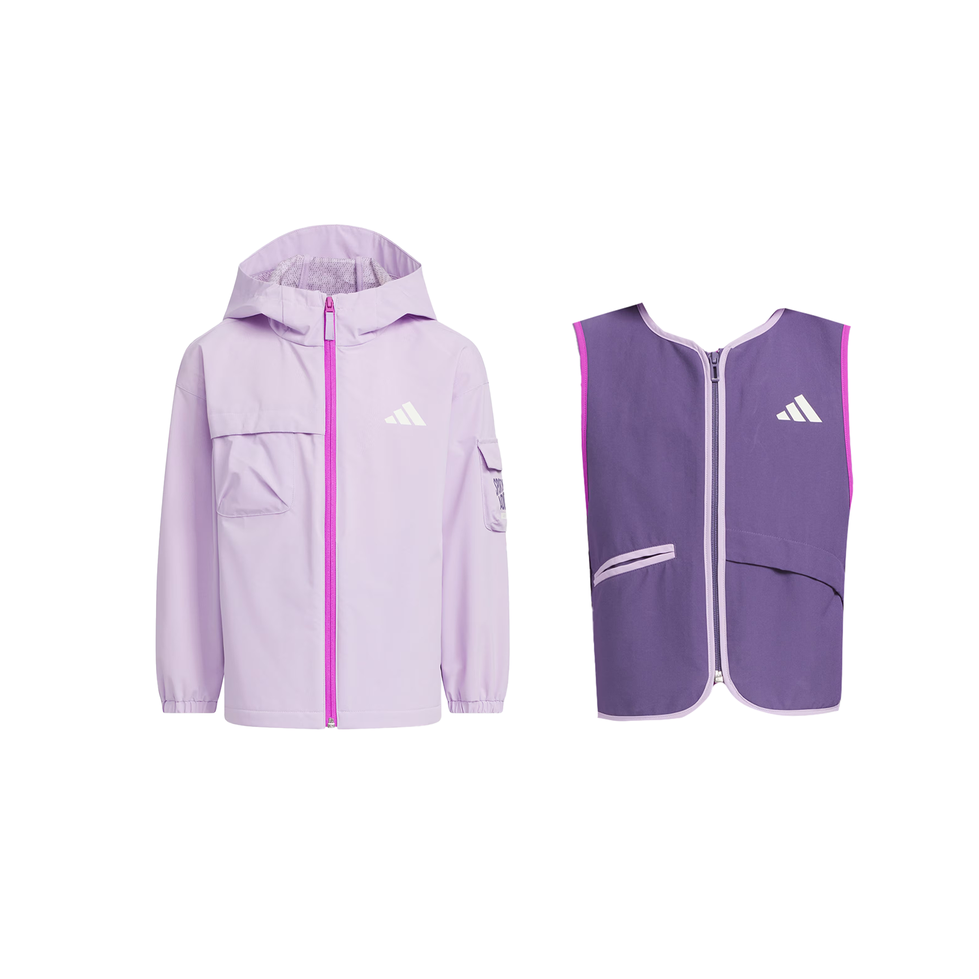 Мужская куртка adidas Sportswear 2-in-1 Jacket (черная)