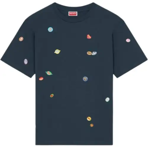 KENZO Printed Crewneck T Shirt