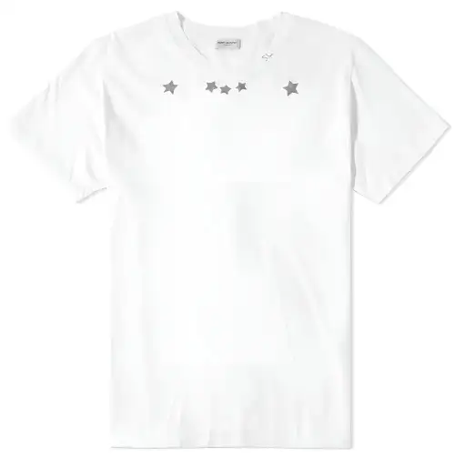 SAINT LAURENT SS21 T Shirt Men's White