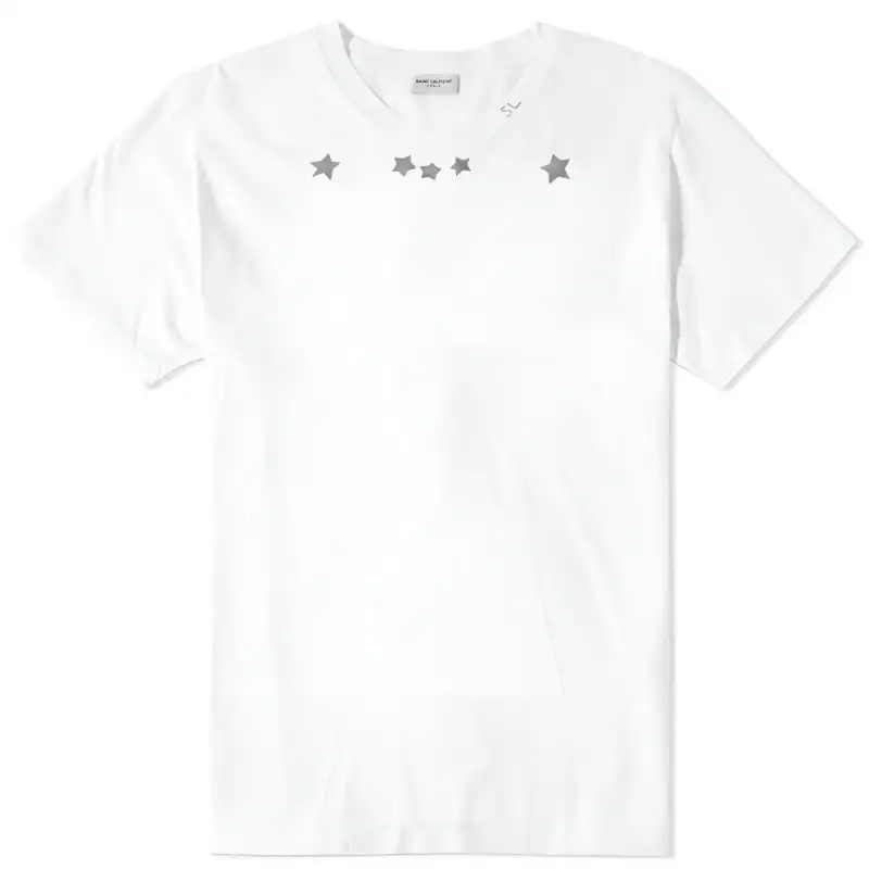 SAINT LAURENT SS21 T Shirt Men's White