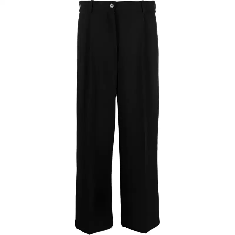 The Row pleated wide-leg trousers