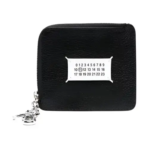 Maison Margiela Leather Wallet Women's Black