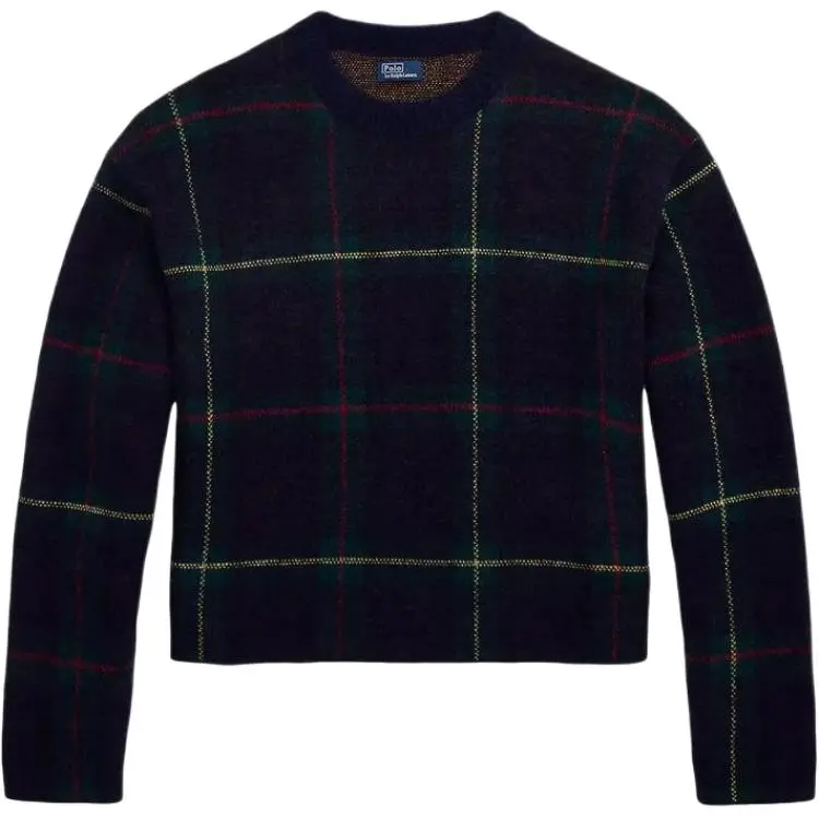 Ralph Lauren Plaid Crew neck Sweater