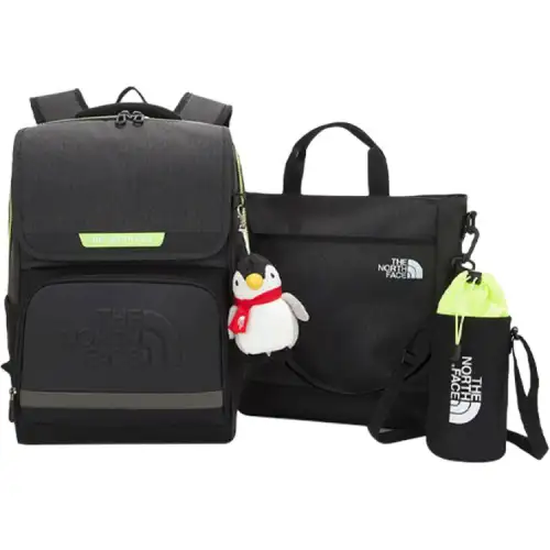 THE NORTH FACE Zip Closure Polyester School Backpack Men's Black