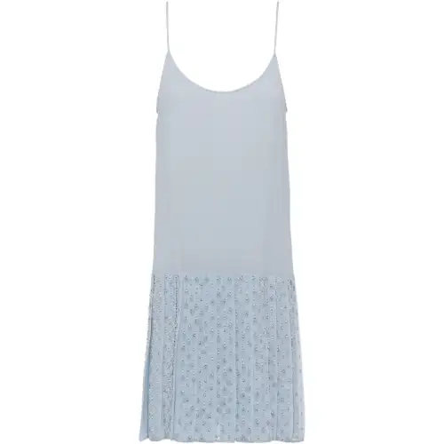 MIU MIU SS22 Sleeveless Dress Women's Blue