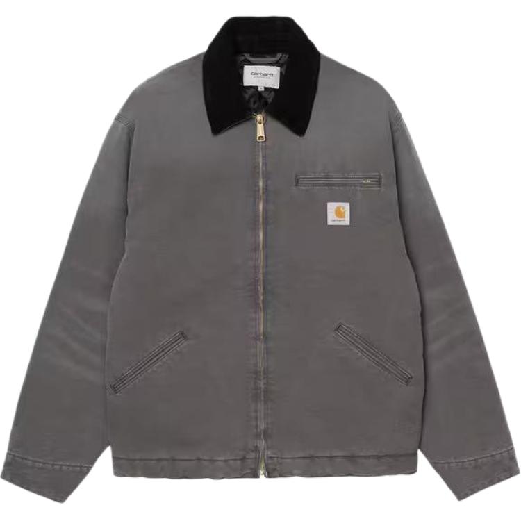 Мужские куртка Carhartt WIP Logo (графитовый/черный)