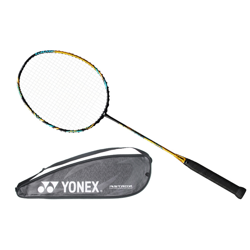 YONEX Tianfu AX88D GAME Badminton Rackets Offensive Type Heavy Head, Stiff Shaft Advanced Level 674mm Black Yellow