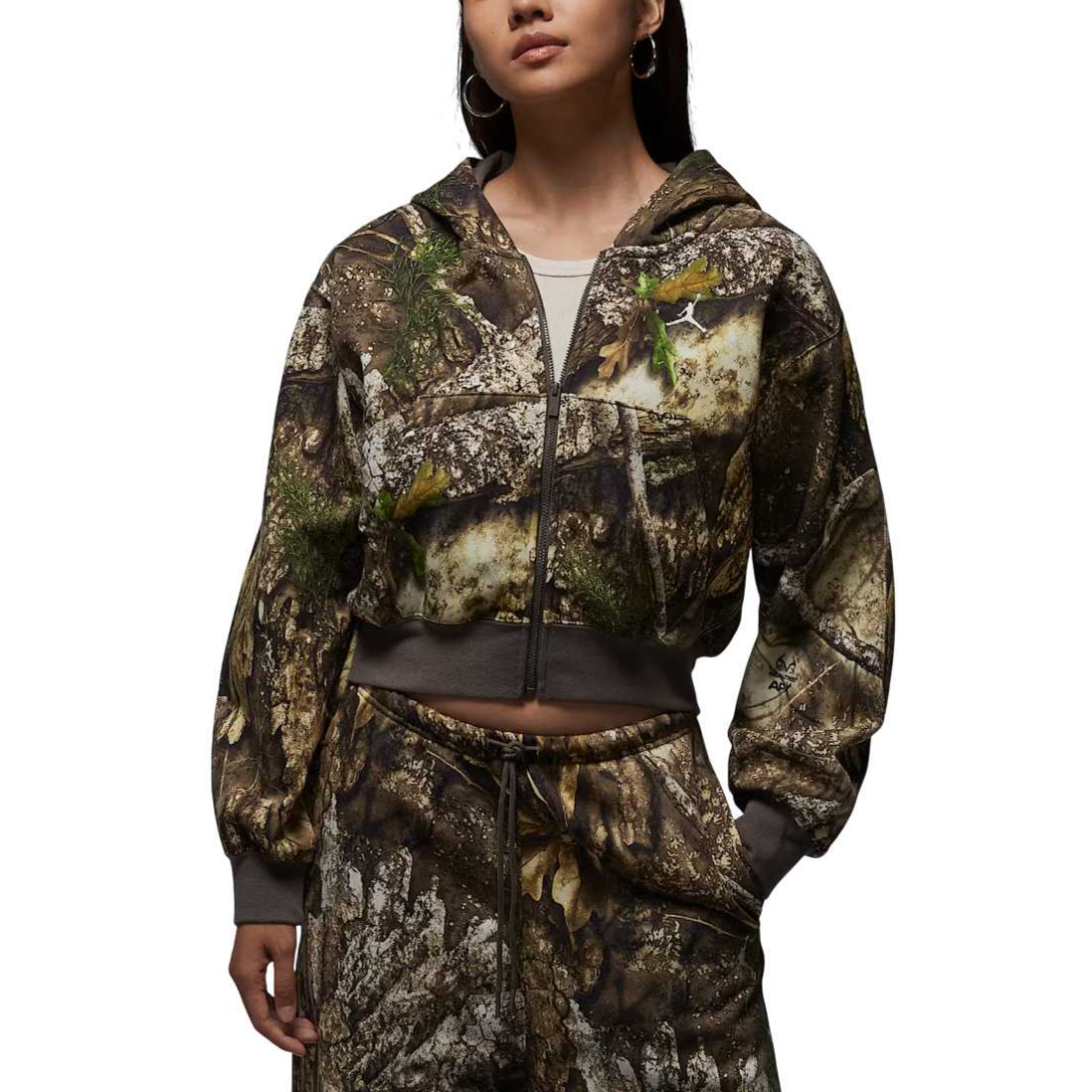 Женская куртка Jordan x Realtree (разноцветная)