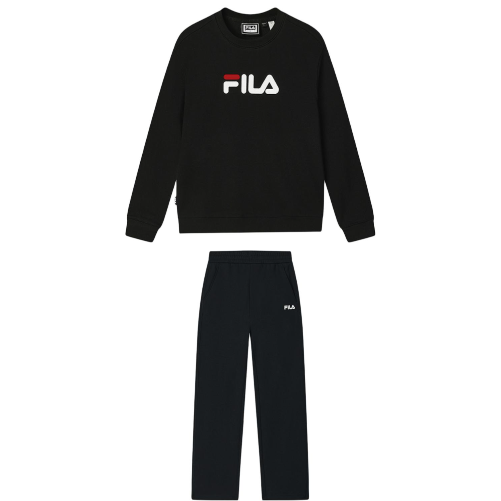 Женский спортивный костюм Fila ORIGINALE FW25 (черный)