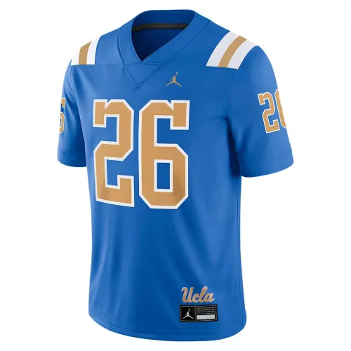 Jordan Dri-FIT DeShawn Foster UCLA No. 26 comfortable short-sleeved basketball jersey for men