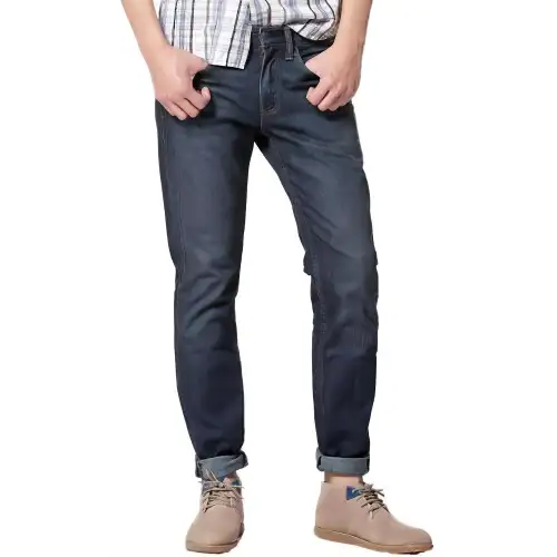 Levis Jeans Men's Dark Gray Moderate Straight Fit Pants