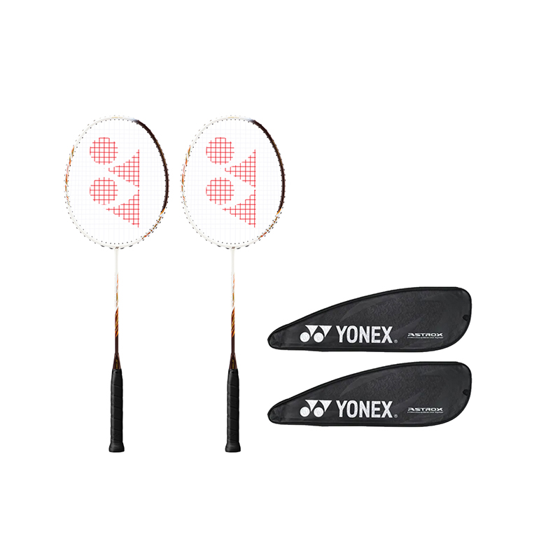 YONEX Heavenly Axe AX30 PRO Full Carbon Badminton Rackets Offensive Type Heavy Head, Stiff Shaft 680 Double Racket Set