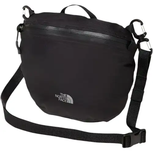 THE NORTH FACE 2.5L Shoulder Bag, Crossbody Bag, Outdoor Bag Tear Resistant Nylon Black Unisex
