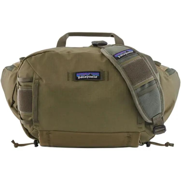 Patagonia Stealth 11L Outdoor Bags Recycled Nylon With TPU Basin Green Unisex