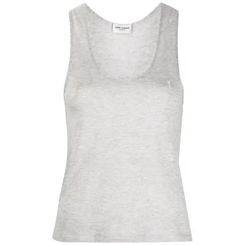 SAINT LAURENT Camisole Women's Gray