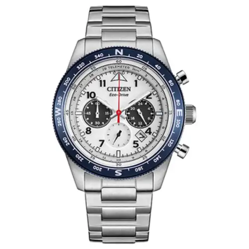 CITIZEN FUTURE FORCE Series Light Powered Quartz Movement Stainless Steel Strap Watch Men's Watches