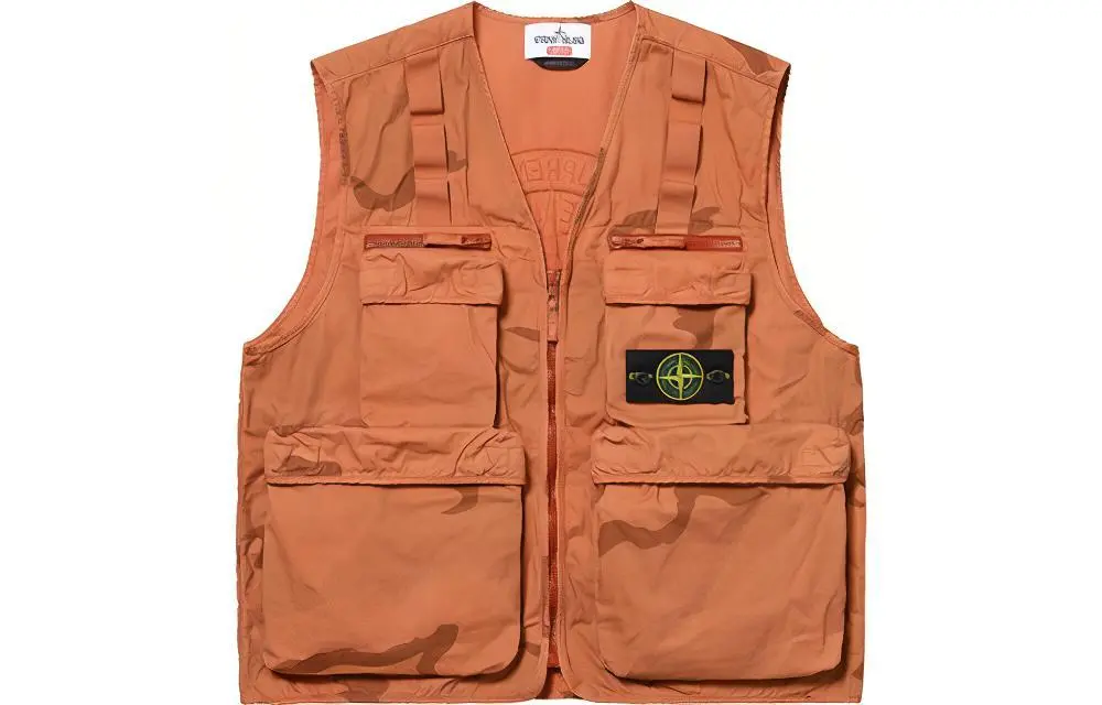 Supreme Stone Island Camo Cargo Vest