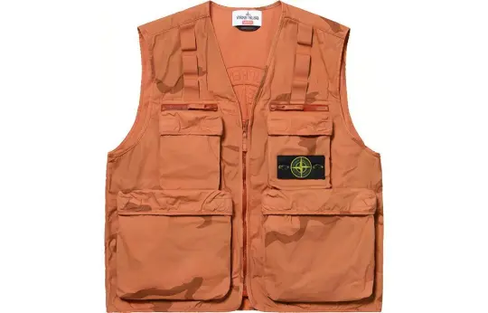 Supreme Stone Island Camo Cargo Vest