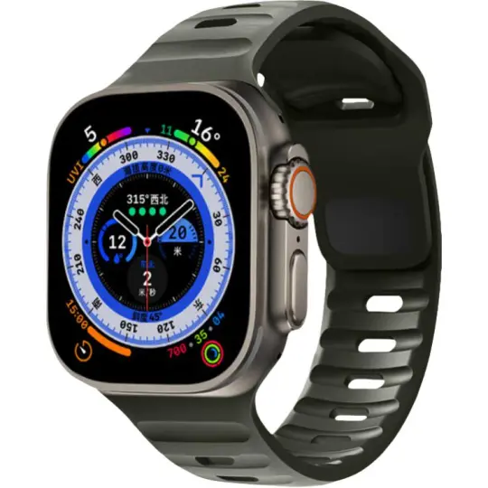 IBOANN Strap Apple Compatibility Rubber Material