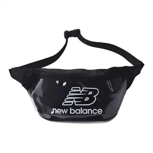New Balance Polyester One Shoulder Crossbody Fanny Pack Unisex Black