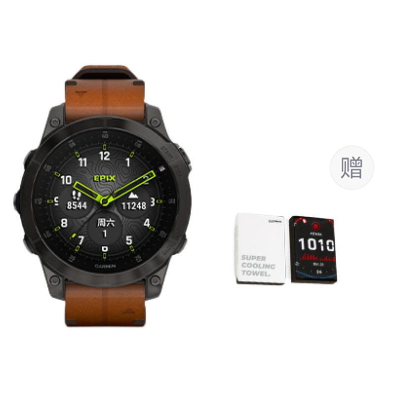 GARMIN EPIX DLC Carbon Black Prestige Edition Smart Watches Bluetooth Connection Unisex