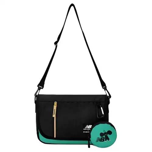 New Balance Nylon Crossbody Bags Regular Unisex Black