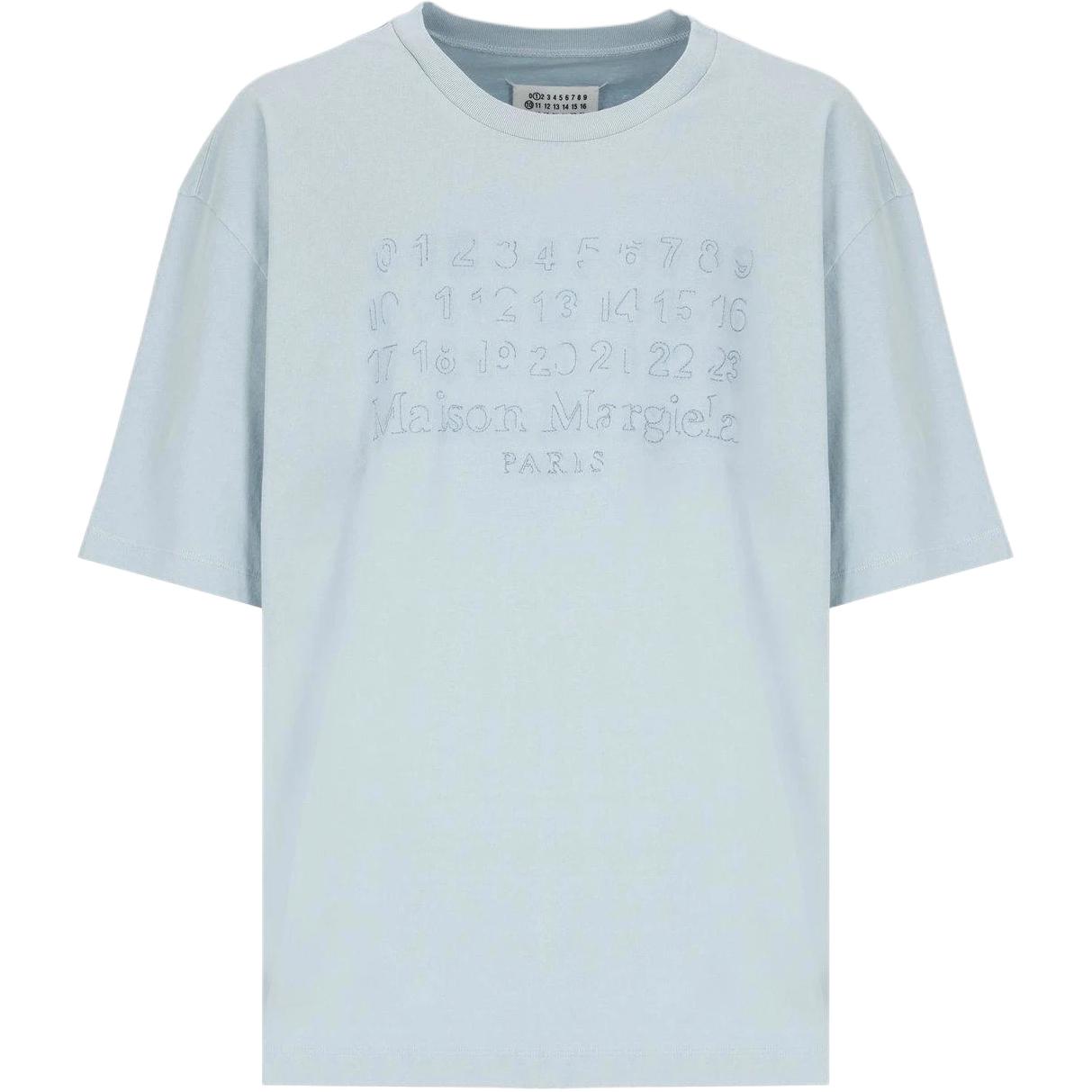 Мужская футболка Maison Margiela (синяя)