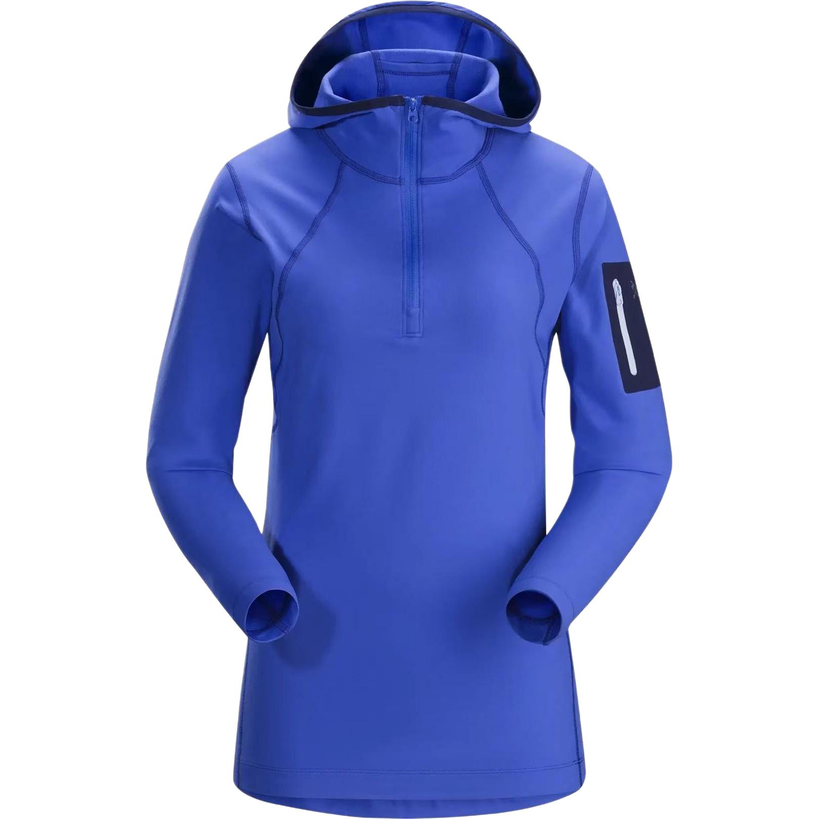 Женская куртка Arcteryx RHO LT Hooded (черная)