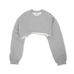 Nike Crop Top Women's Medium Gray
