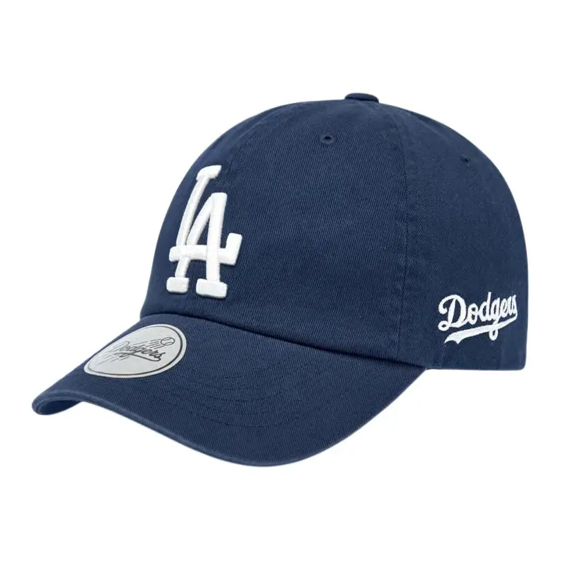 MLB 100% Cotton Baseball Caps Unisex Blue
