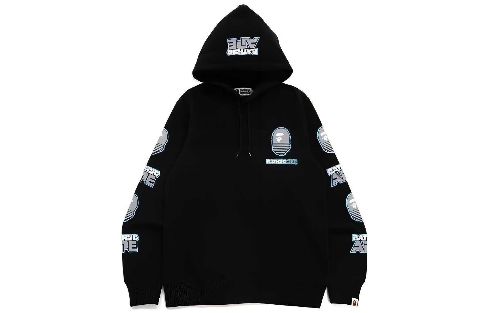Мужской свитшот A BATHING APE BAPE (черный)