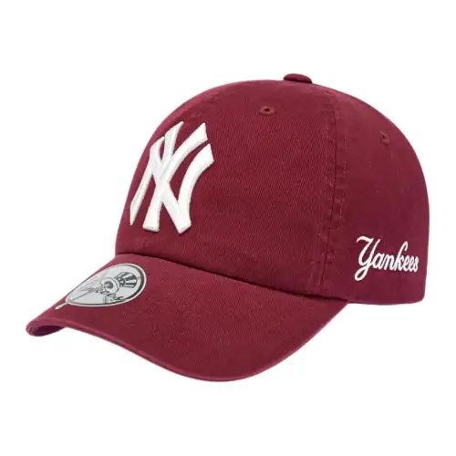 MLB CPB24 series Yankees signature unstructured brand embroidery baseball cap men and women same style couple model red