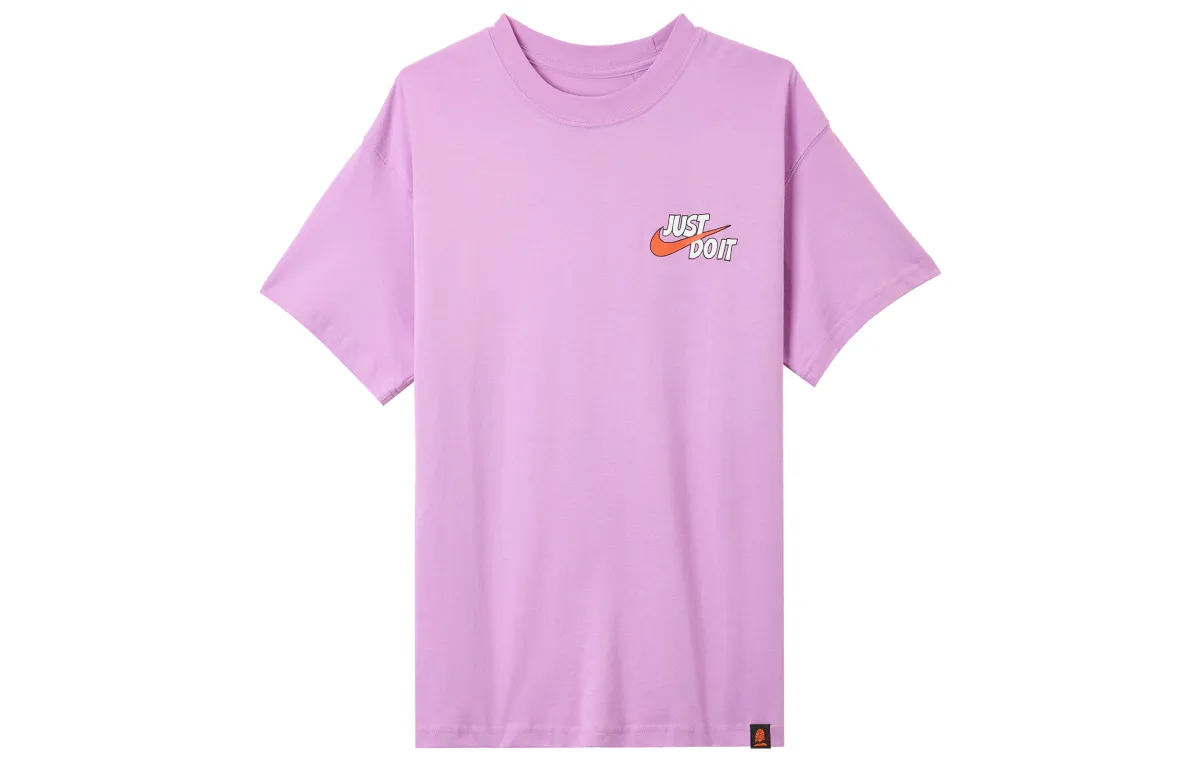 Nike Drop Shoulder Sleeve T-Shirt Men's Pink