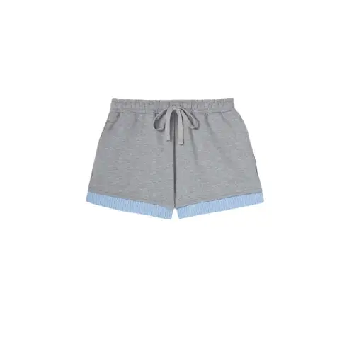 Gucci Cotton jersey shorts with embroidery