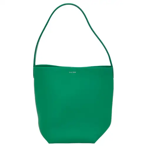 THE ROW Leather One Shoulder Handbag Women's Green