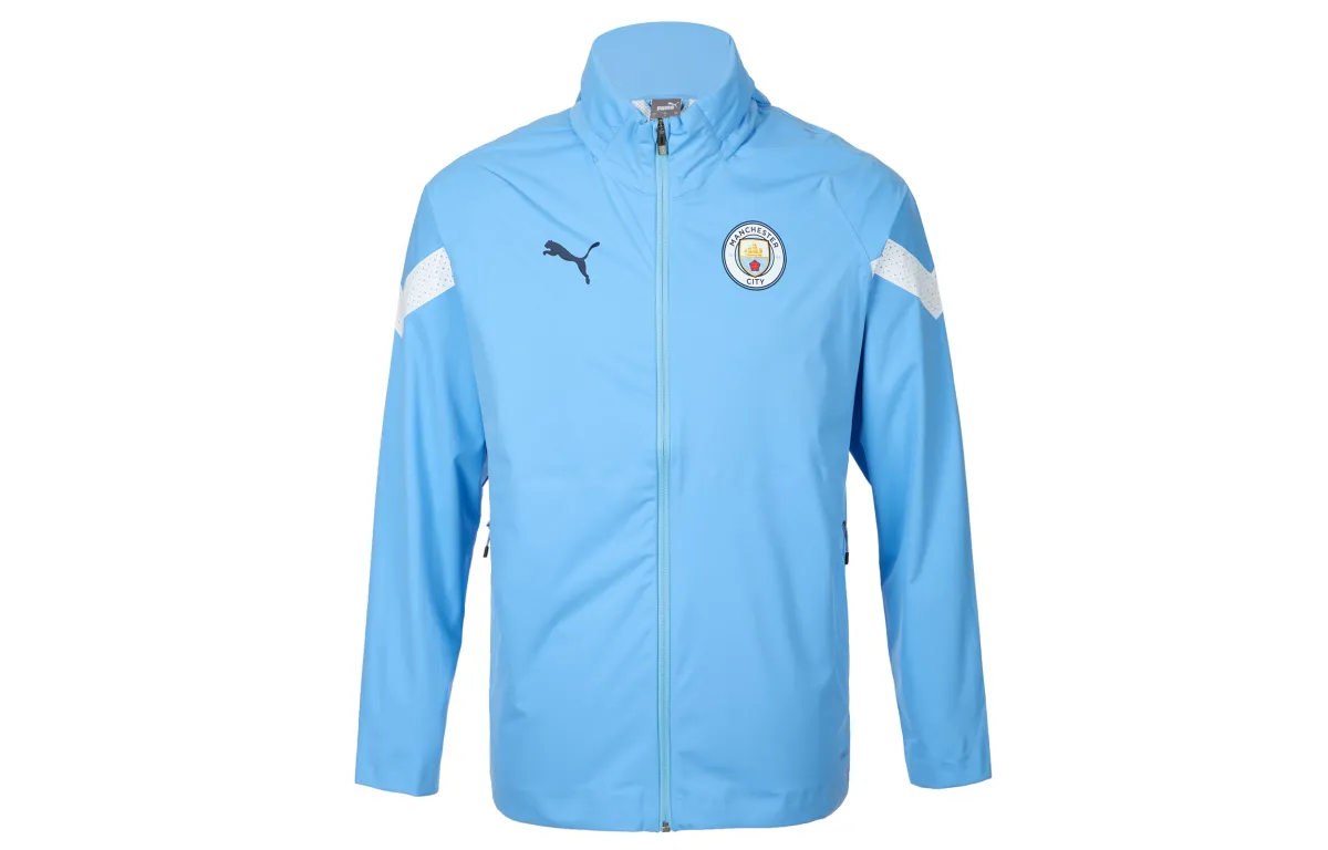 PUMA X Modibodi Active Jackets Men's Sky Blue Stand Collar Moderate Other
